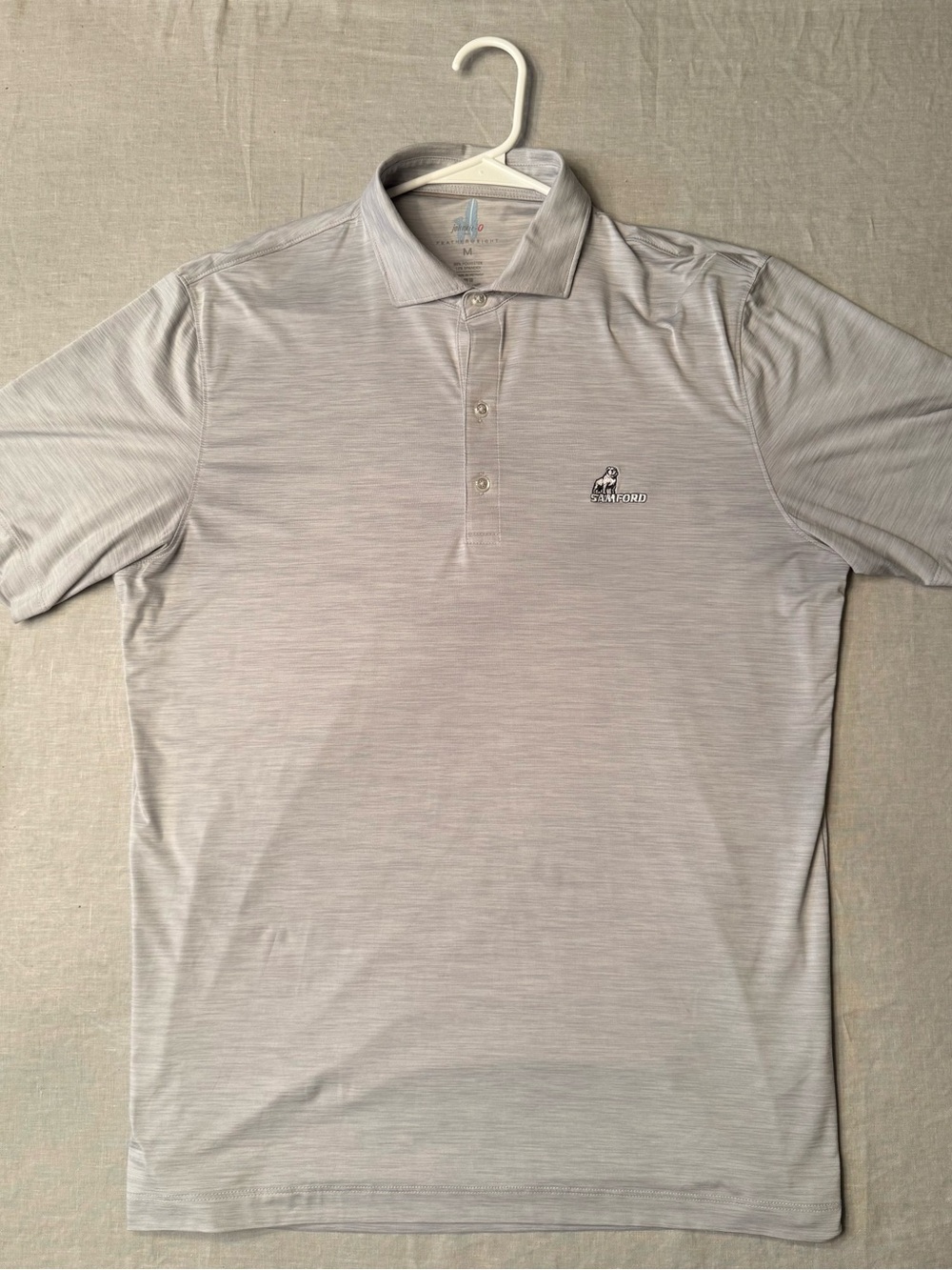 Johnnie-O Gray Samford Polo